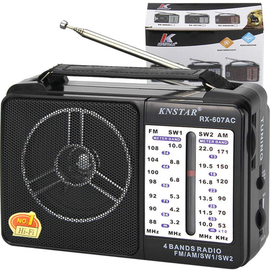 Portatīvais retro FM radio