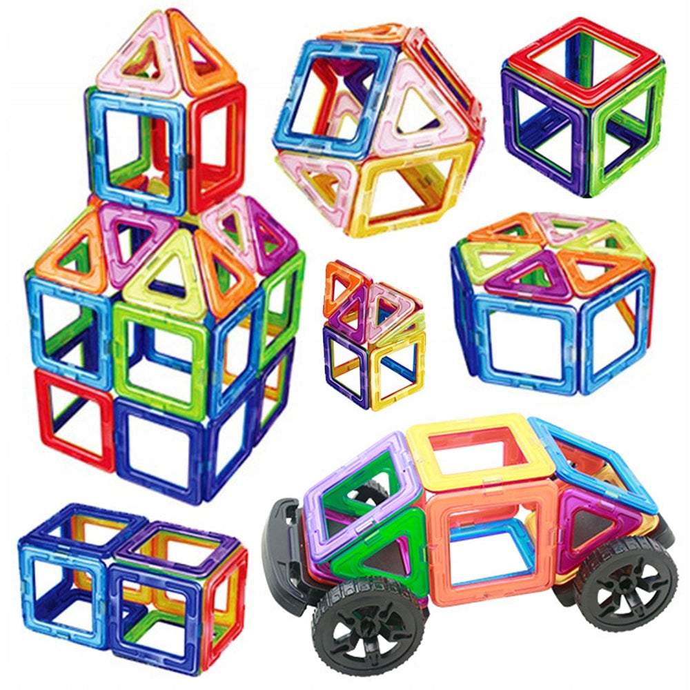 Magnētisko bloku komplekts 50 elementi