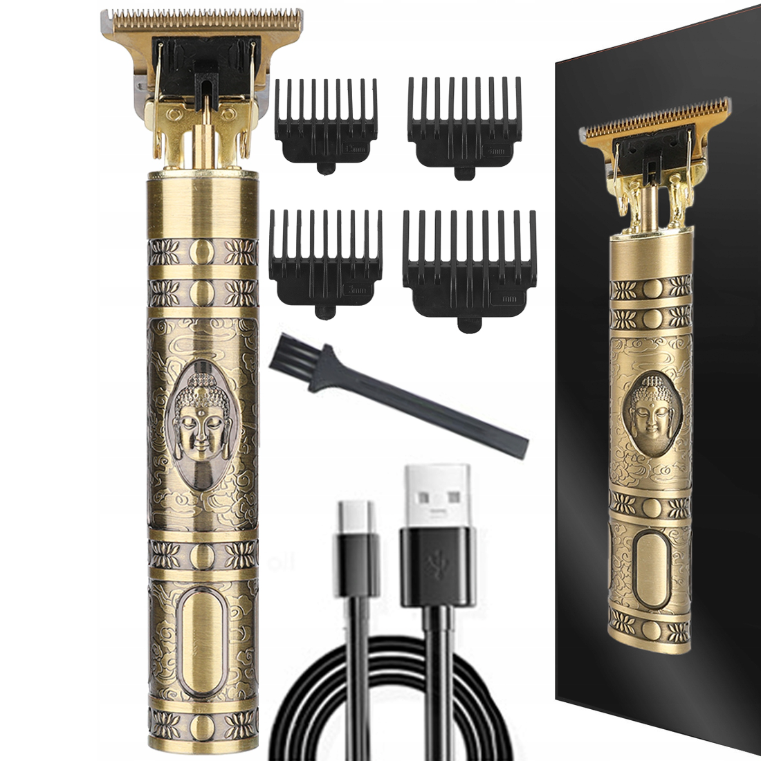 Bezvadu matu un bārdas trimmeris