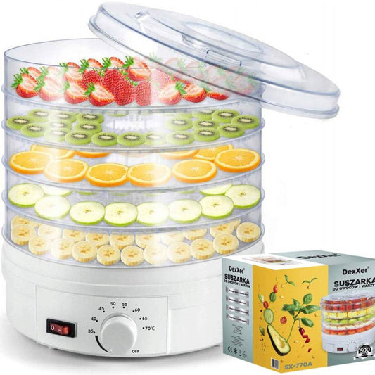Žāvētājs augļiem, dārzeņiem, sēnēm, pārtikai - elektriskais dehidrators