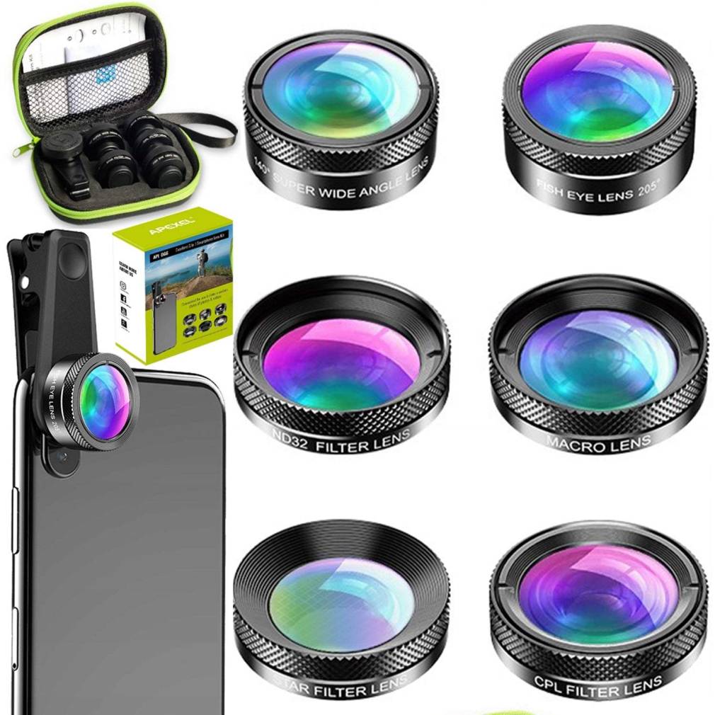 Telefona lēcu komplekts