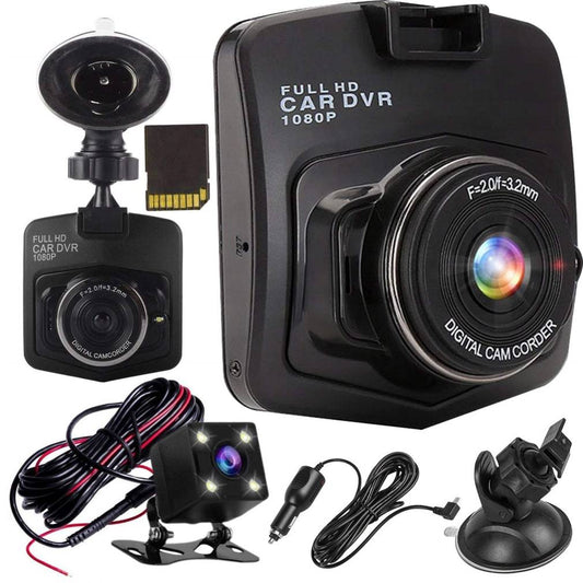 Automašīnas kamera Full HD ar atpakaļskata kameru