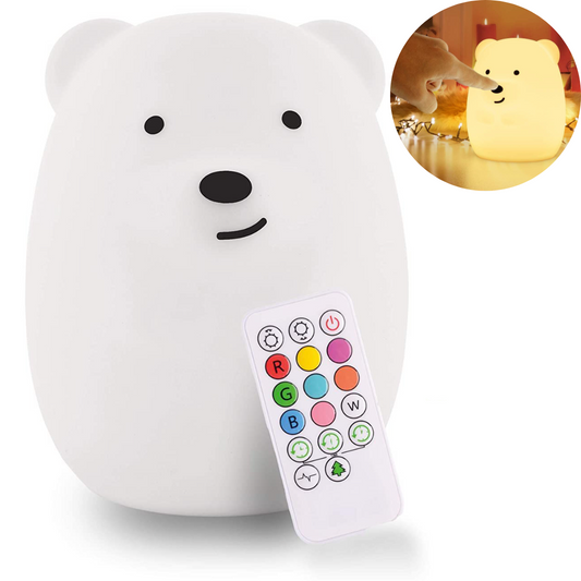 Nakts lampa lācis RGB