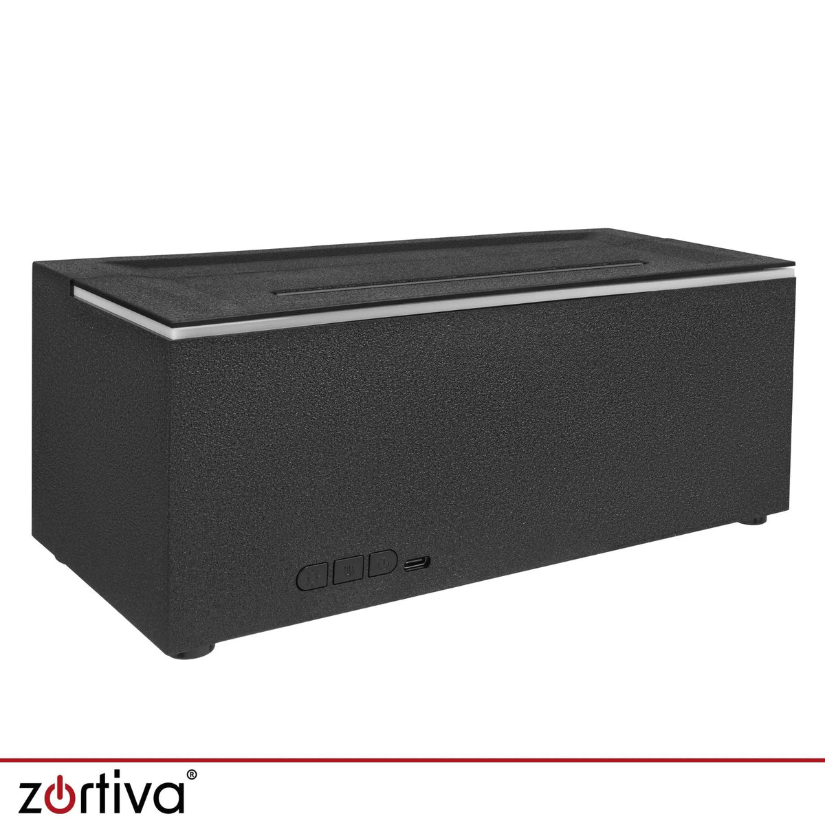 Aromāta difuzors, mitrinātājs, ar LED kamīna efektu, 150 ml
