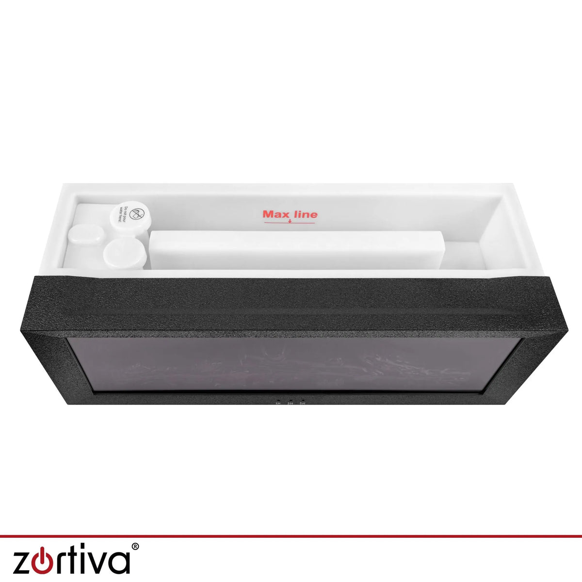 Aromāta difuzors, mitrinātājs, ar LED kamīna efektu, 150 ml