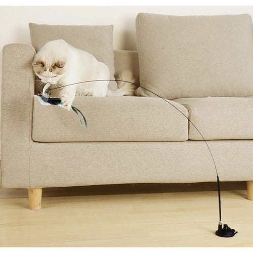 Kaķu rotaļlieta ar piesūcekni