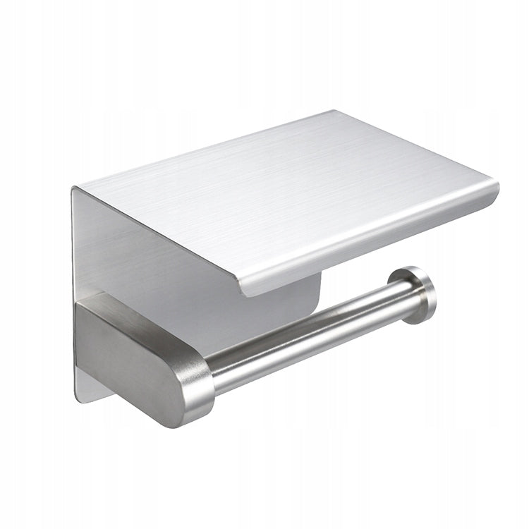 Tualetes papīra turētājs ar tālruņa plauktu