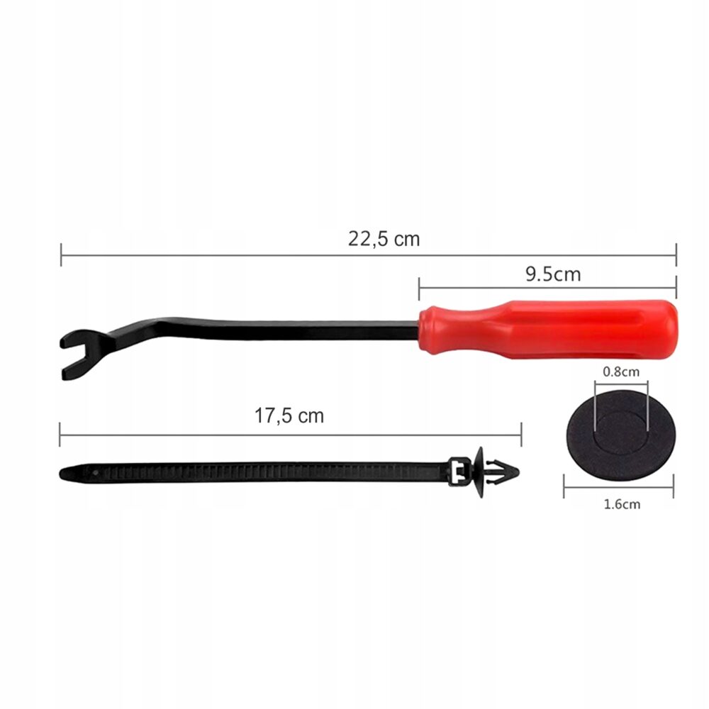 Automašīnas tapu komplekts ar izvilcējiem