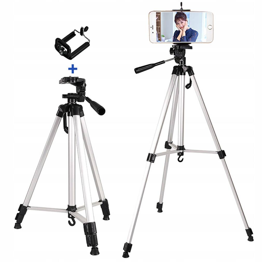 Statīvs ar telefona turētāju 133cm