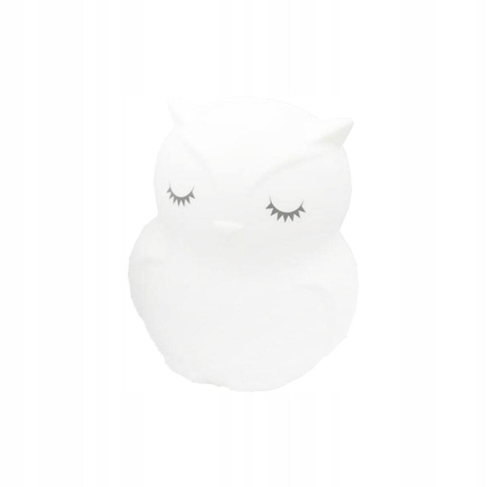 Nakts lampa pūce RGB