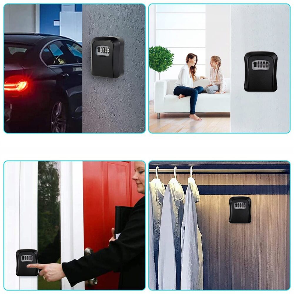 Maza atslēgu kastīte ar kodu