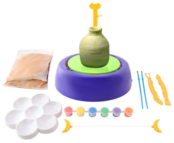 Keramikas ritenis ar piederumiem