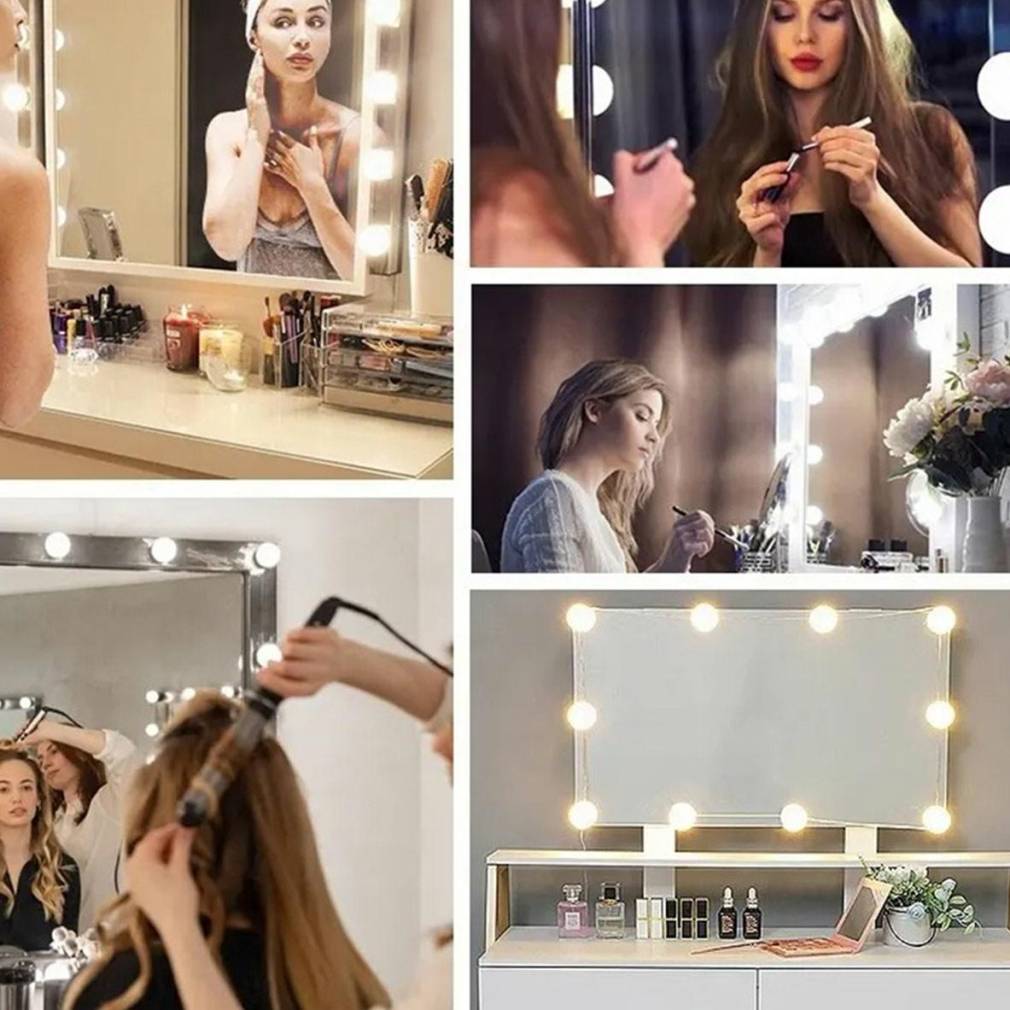 LED spoguļa apgaismojums