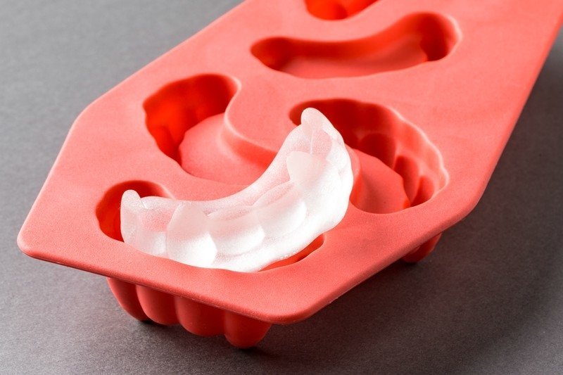 Ledus veidošanas forma - zobiņi.