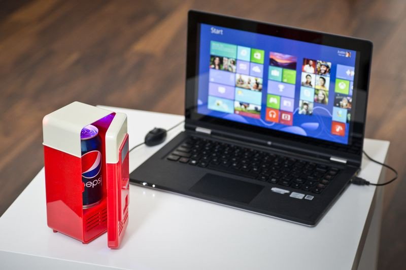 Mini USB ledusskapis vienam dzērienam