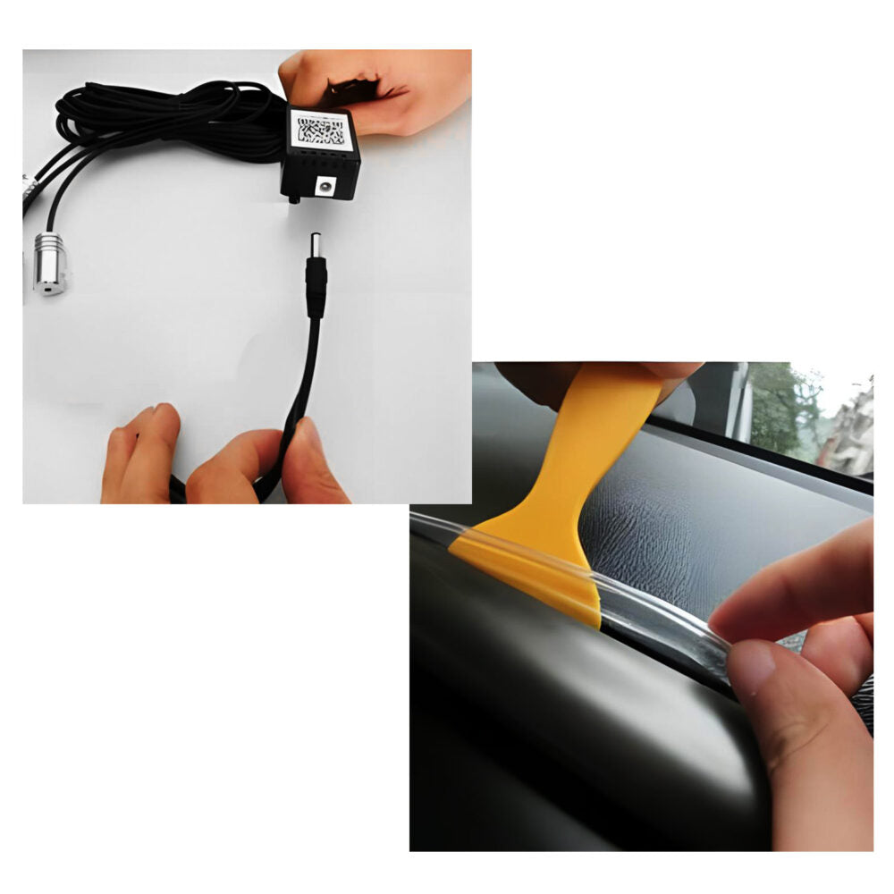 Auto salona apgaismojuma komplekts