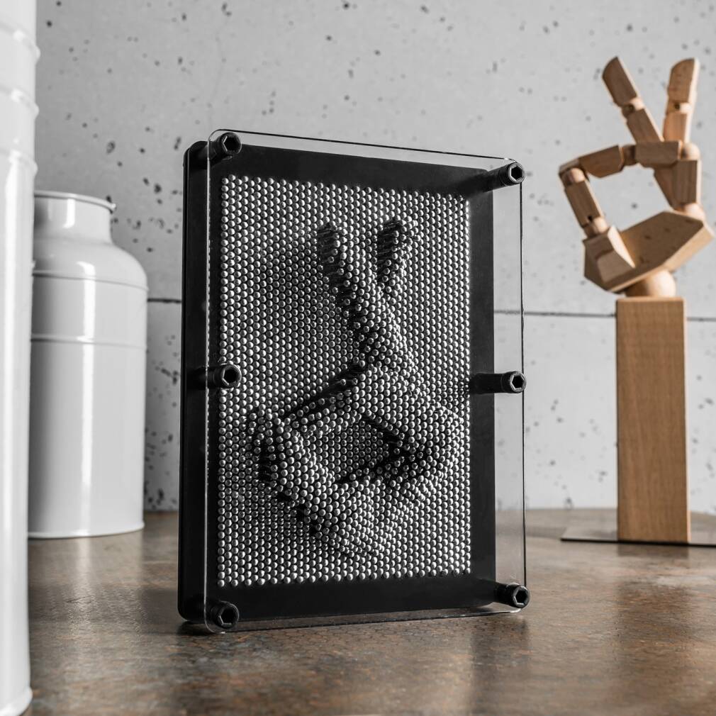 Pin art - 3D skulptūra