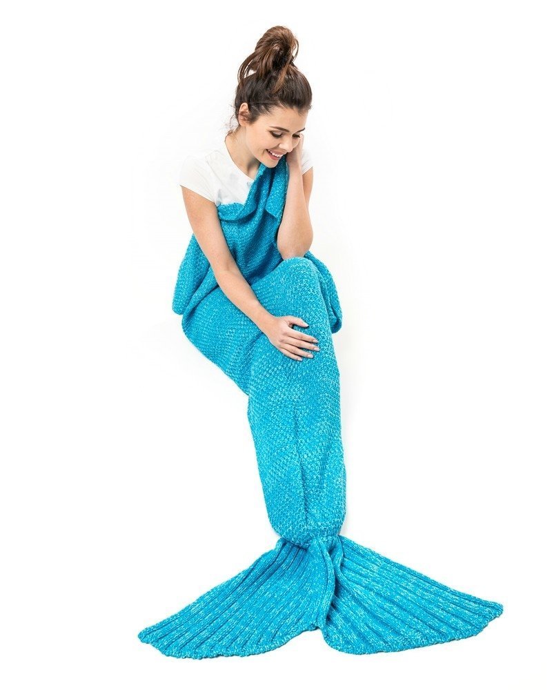 Mermaid astes sega luksusa - SEA BLUE