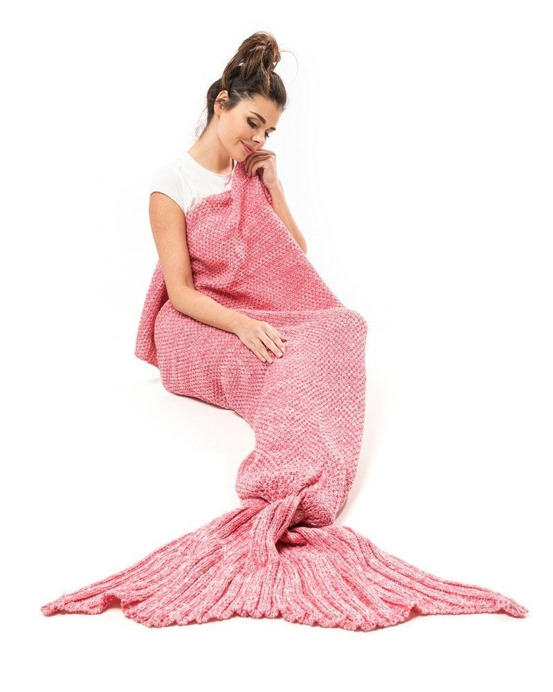 Mermaid astes sega luksusa - ROZĀ