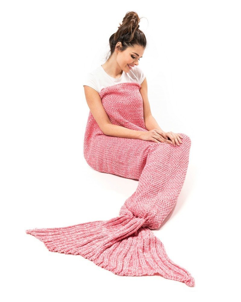 Mermaid astes sega luksusa - ROZĀ