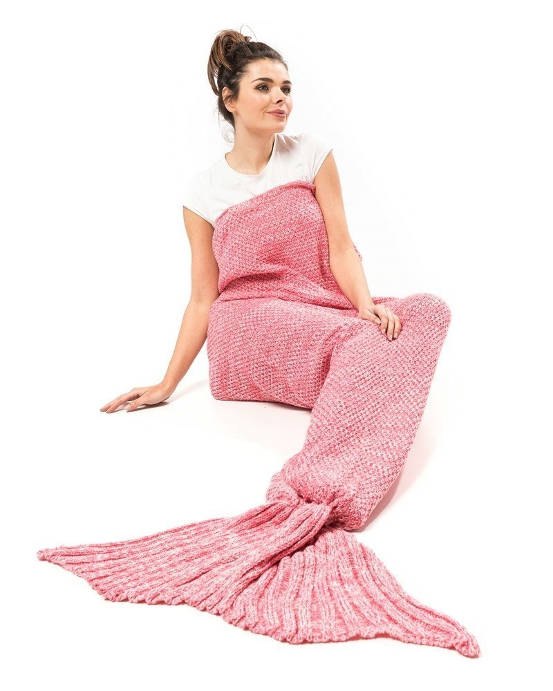 Mermaid astes sega luksusa - ROZĀ