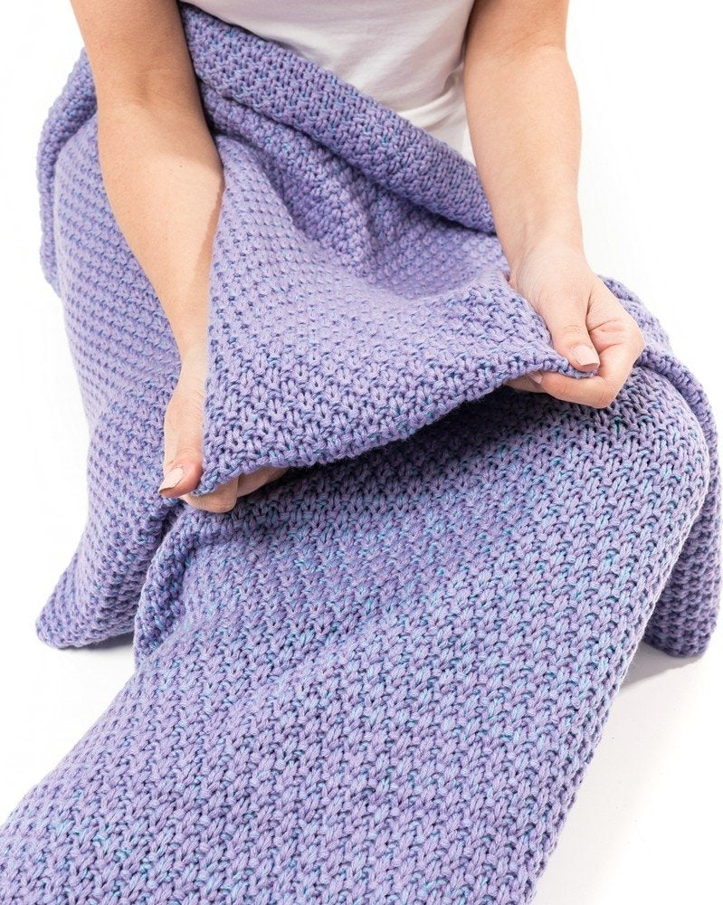 Mermaid astes sega luksusa - PURPLE