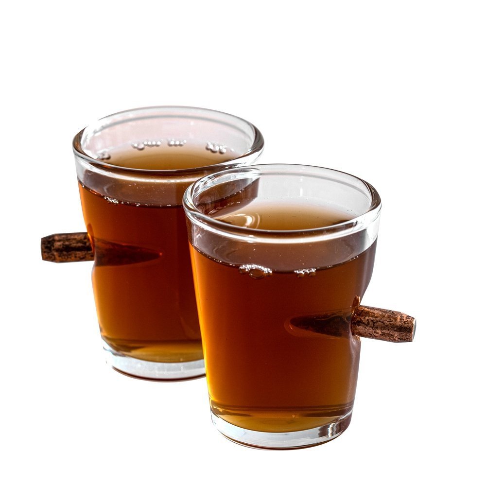 Ložu necaurlaidīgas šotu glāzes 2 gab