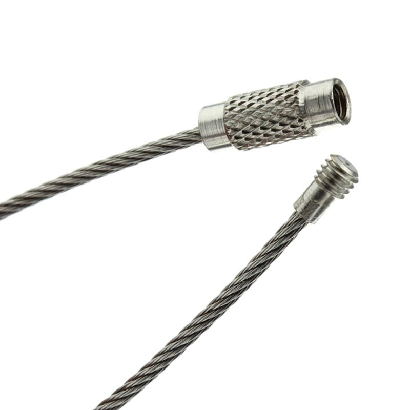 Nerūsējošā tērauda stiepļu atslēgu piekariņš 5 gab