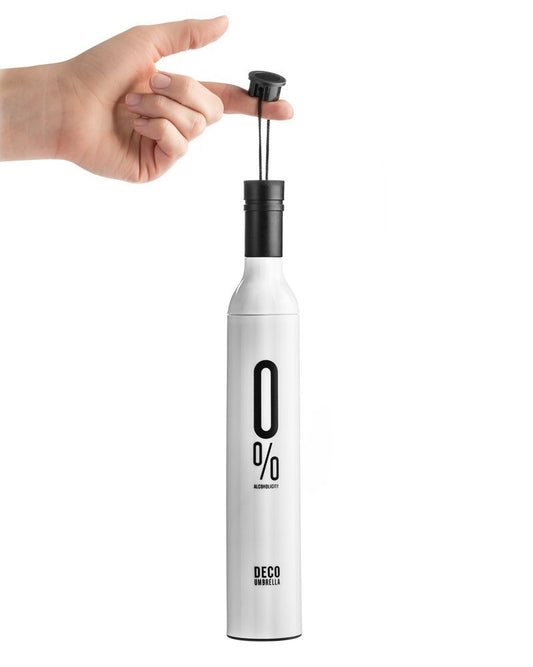 Pudeļu lietussargs - sudrabs