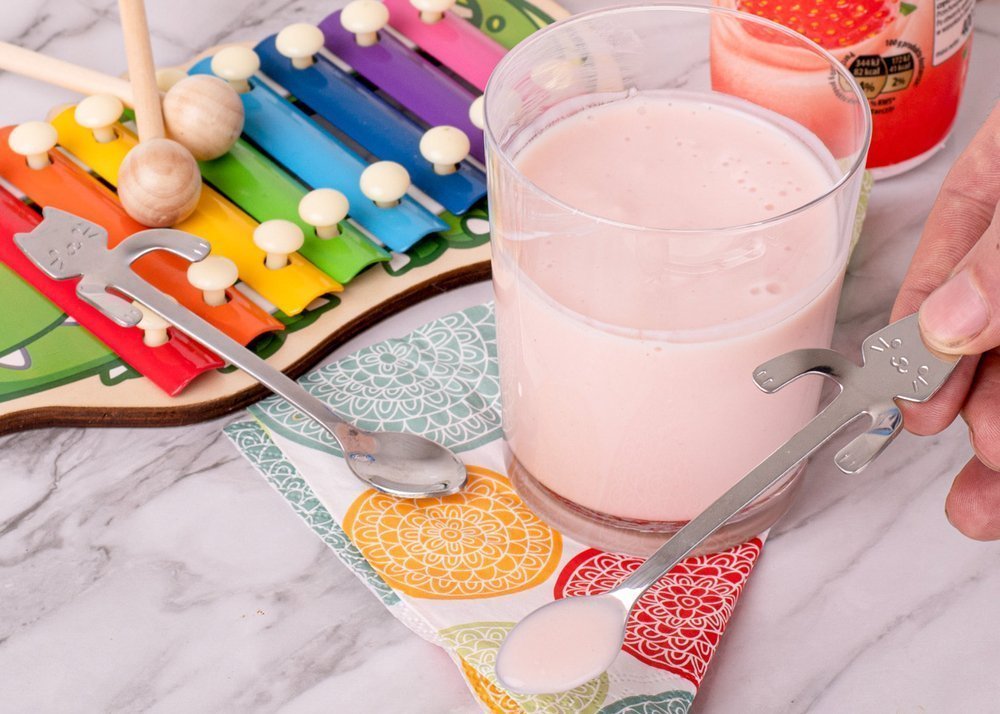 Kaķu tējas karotes 2 gab. SUDRABS