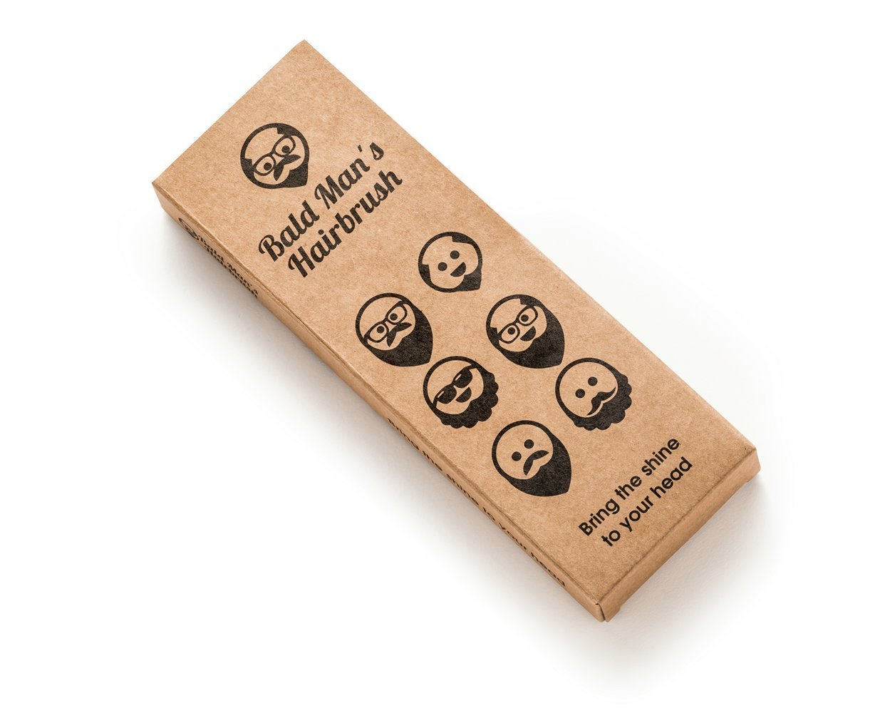 Plikā vīrieša matu suka