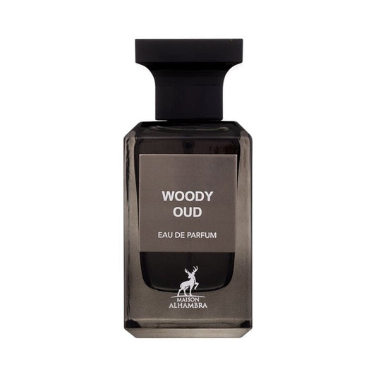 Maison Alhambra Woody Oud, Parfimērijas ūdens (EDP) Unisex