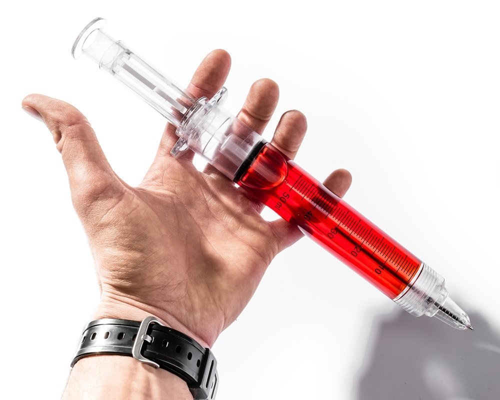 Šļirces pildspalva XXL