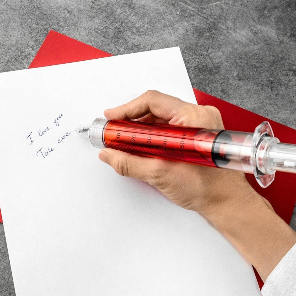 Šļirces pildspalva XXL