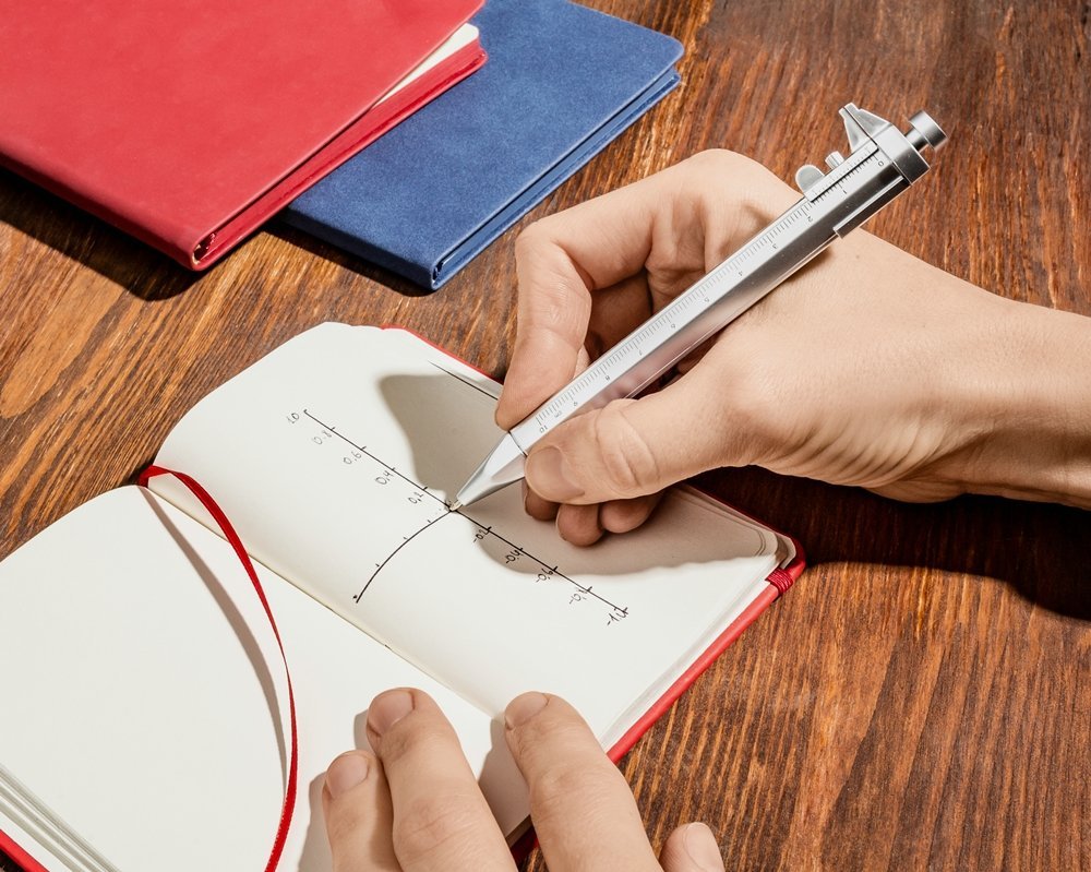 Nonjē mēroga lodīšu pildspalva