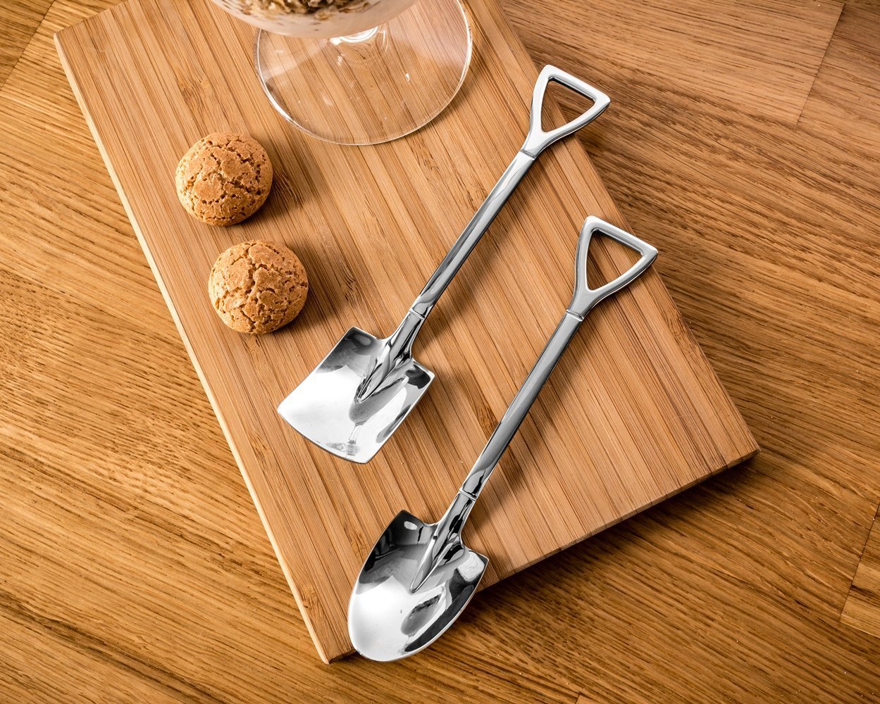 Lāpstas tējkarotes 2 gab.