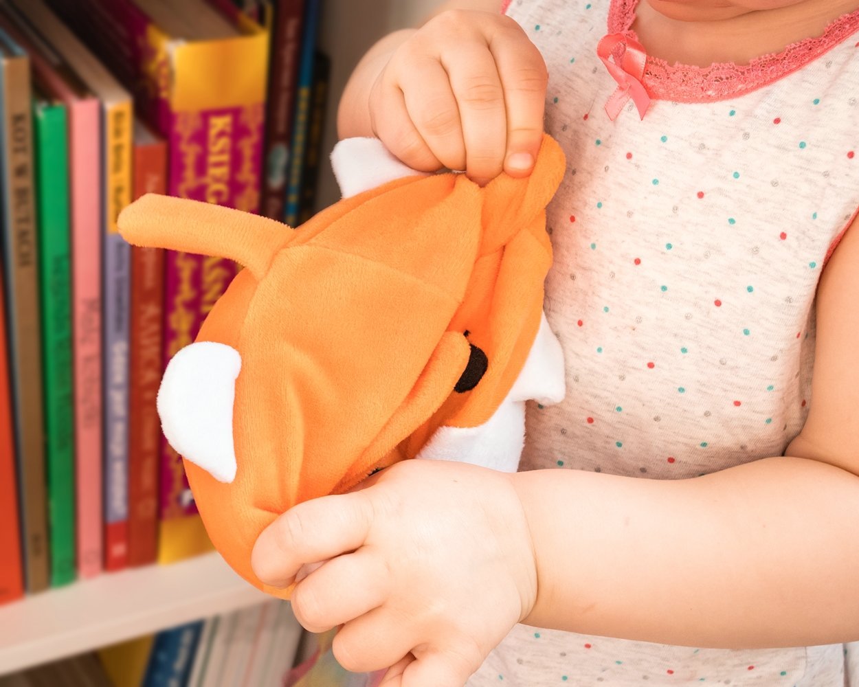 Apgriežama plīša rotaļlieta - suns