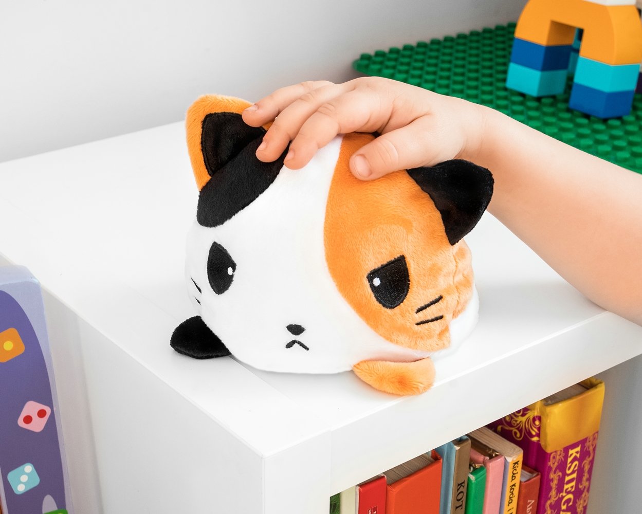 Apgriežama plīša rotaļlieta - kaķis