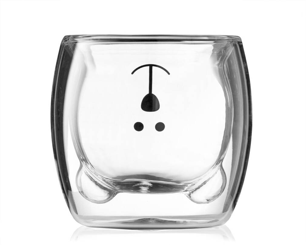 Divsienu glāze BEAR