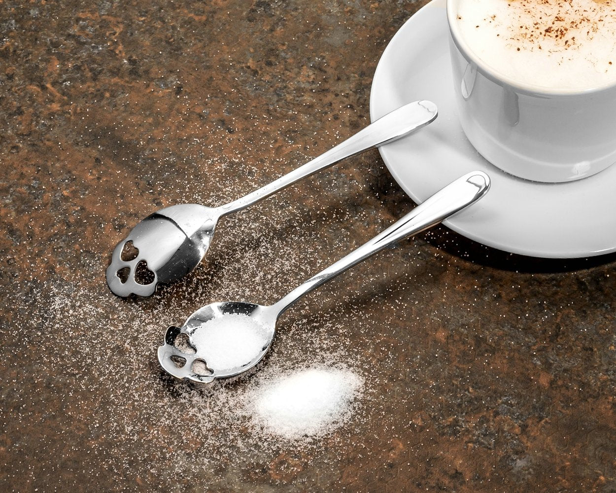 Tējas karotes SKULLS 2 gab