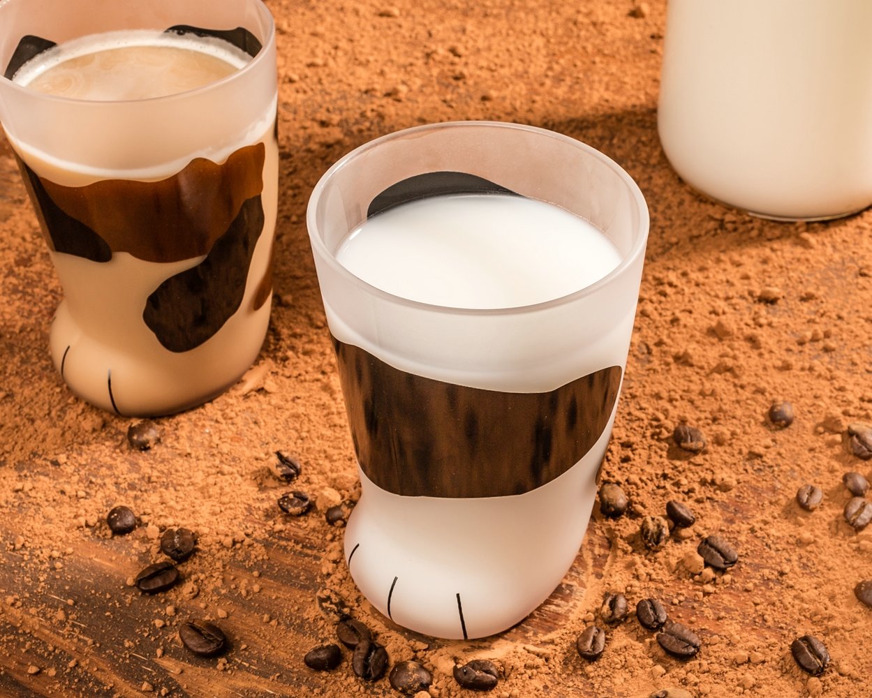 Cat Paw Cup melns un brūns