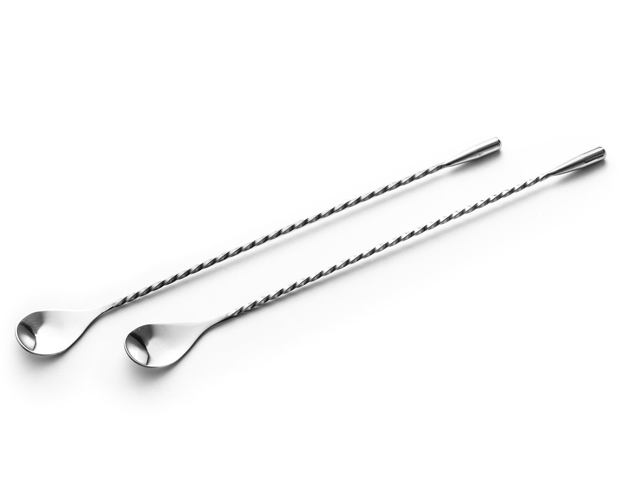 Kokteiļu un dzērienu maisīšanas karotes 2 gab