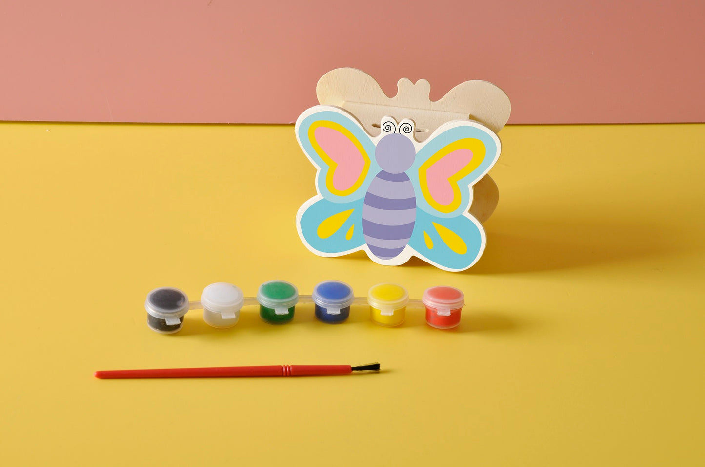 Naudas banka - krājkase BUTTERFLY ar gleznu komplektu