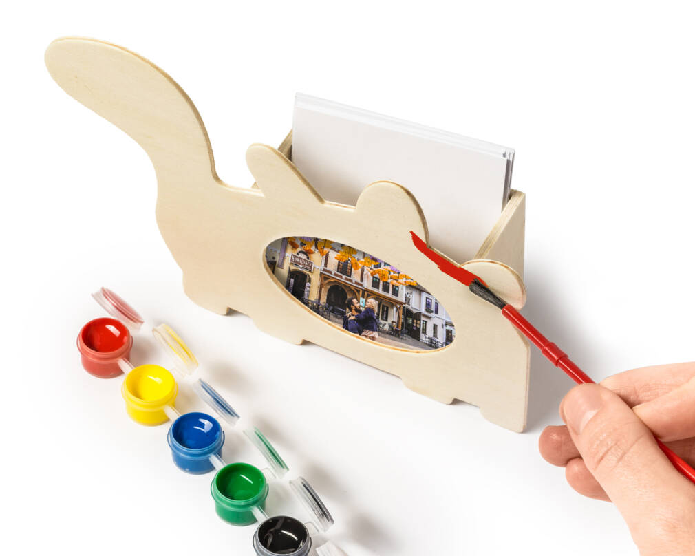 Fotorāmis un pildspalvu turētājs DRAGON ar gleznošanas komplektu