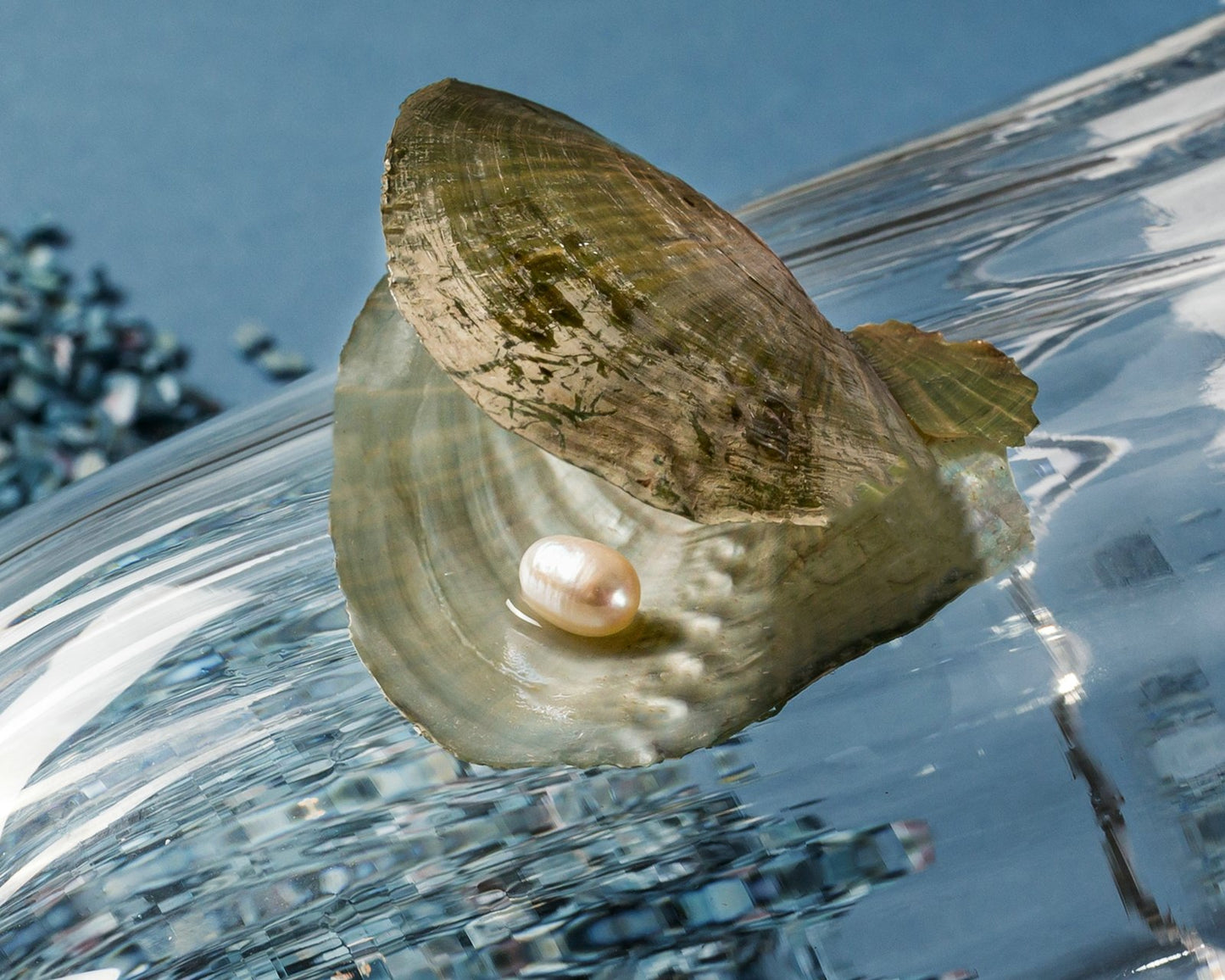 Pērļu kaklarota UNICORN ar 2 pērlēm