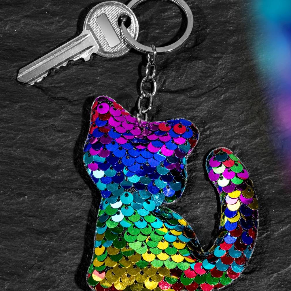 Atslēgu piekariņš KITTY varavīksnes fliteriem