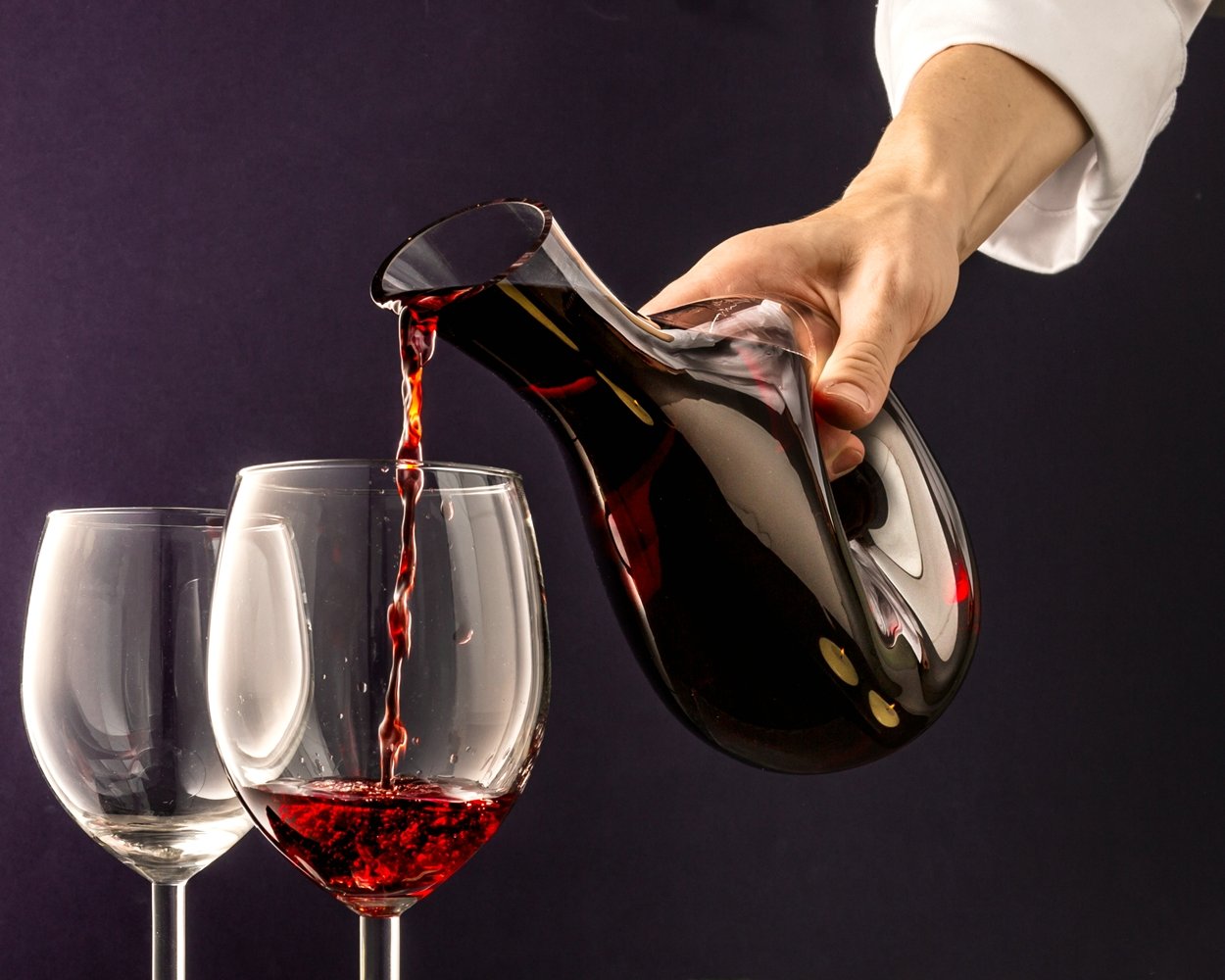 Vīna un ūdens karafe TWISTED