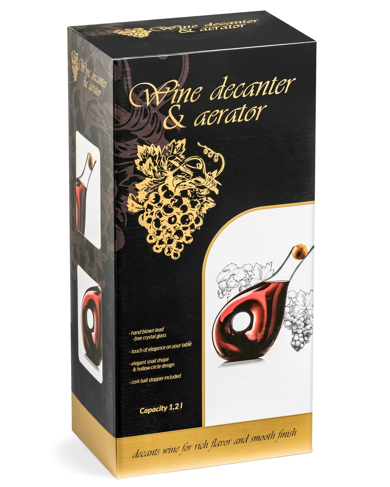 Vīna un ūdens karafe TWISTED