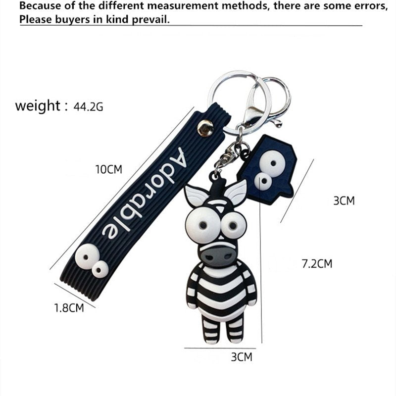 3D atslēgu piekariņš - ZEBRA