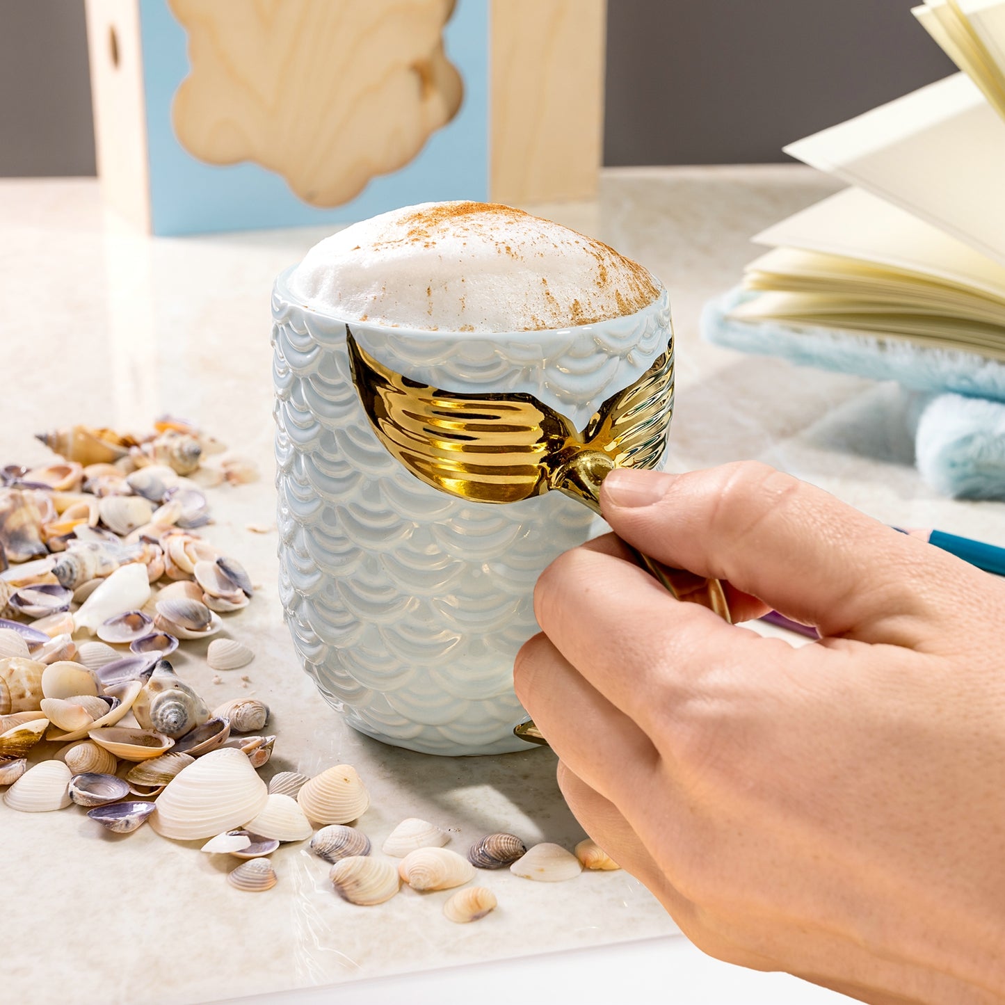 Mermaid krūze - zila